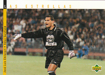 Jose Luis Chilavert Velez Sarsfield 1995 Upper Deck Futbol Argentina Las Estrellas #175